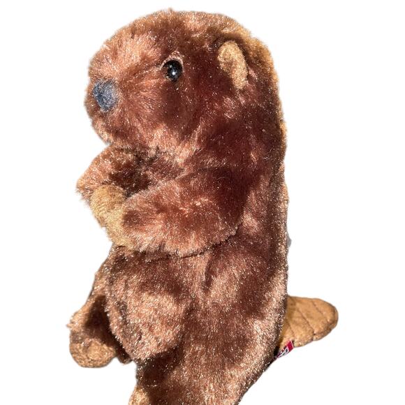 Douglas Plush Beaver Buckteeth Buddy Nursery Shower Decor Gift Stuffed Animal 7" - Picture 11 of 12